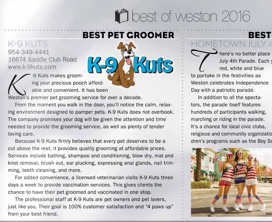 best of weston 2016